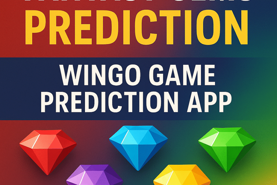 Fantasy Gems Prediction Wingo Game Prediction App